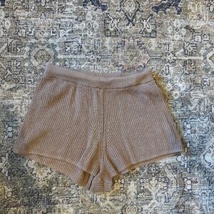 Lacadamie knit shorts